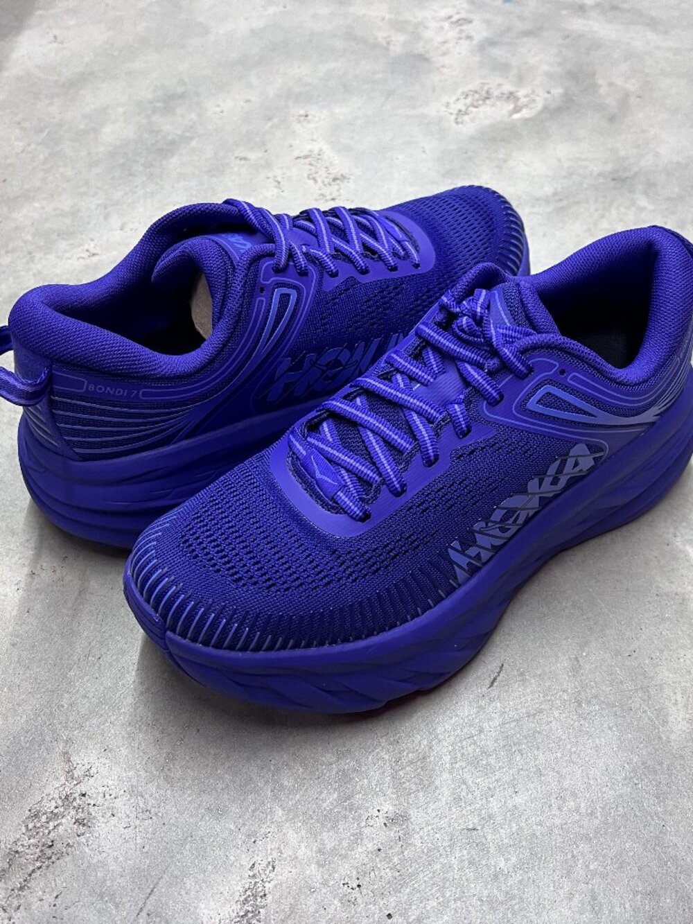 Hoka One One Bondi 7 Wmn's Running Shoes Cosmic Purple 1110519/CLLS - New